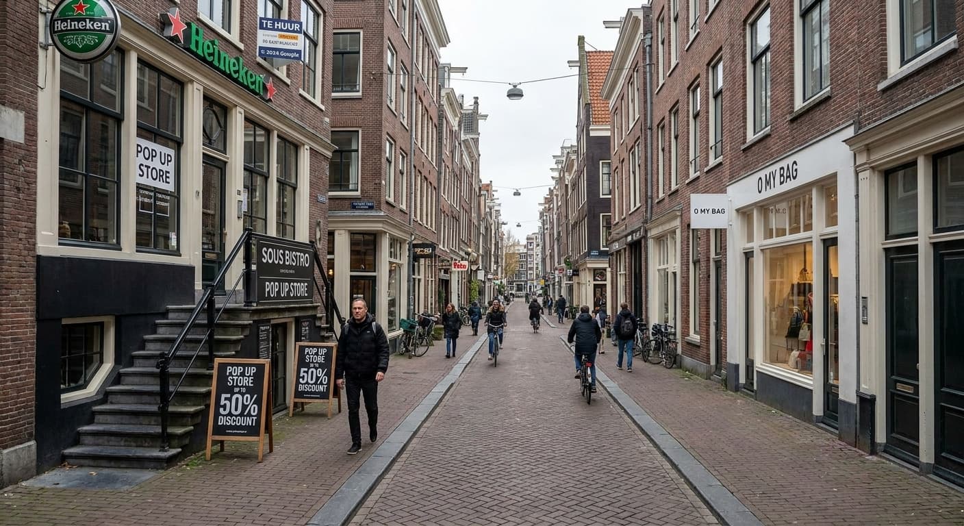 Sfeer in avondlicht boven Wolvenstraat 16